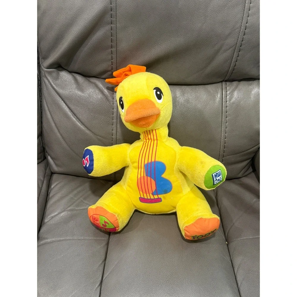 First Act Little First Discovery Musical Duck Plush‎ Yellow Learning 2008 works